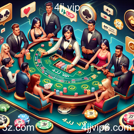 A Emoção do Cassino Ao Vivo no 4jj vip